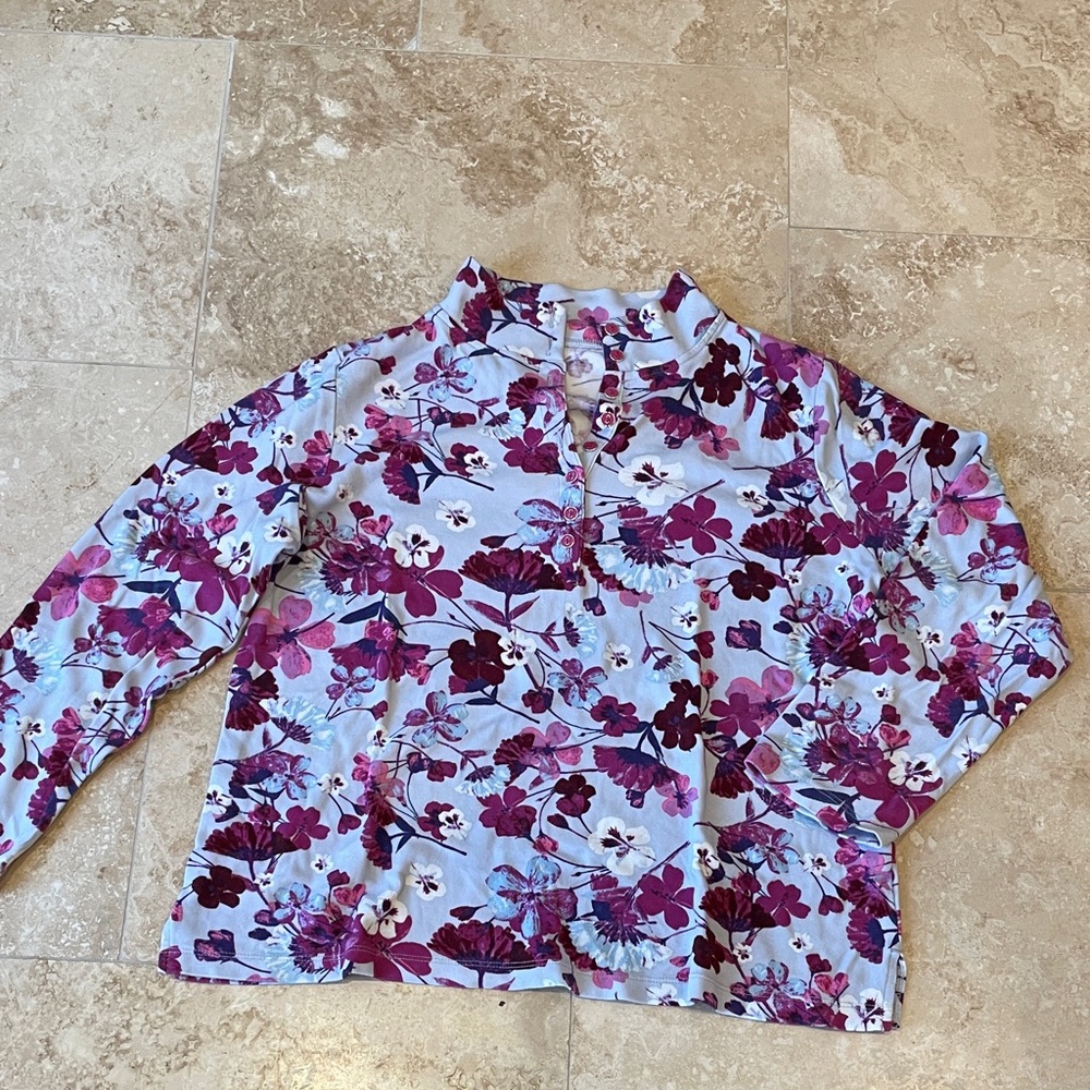Floral Long Sleeve Shirt
